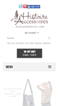 Mobile Screenshot of histoiredaccessoires.fr